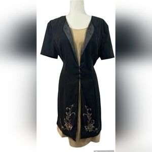 NWT SHERI MARTIN 2 in 1 DRESS